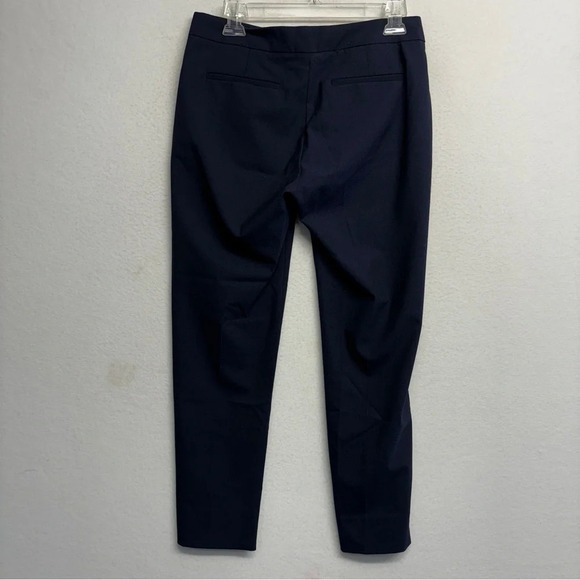 Everlane Slim Ankle Wool Stretch Trouser in Navy Blue Size 2 - Picture 3 of 8